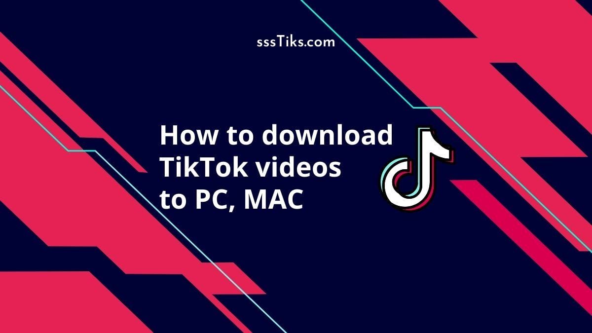 How to download TikTok videos without watermark or logo on your computer
